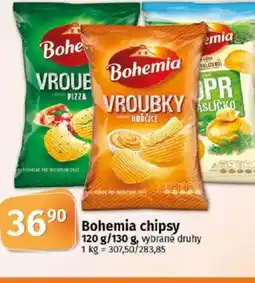 Coop Bohemia chipsy nabídka