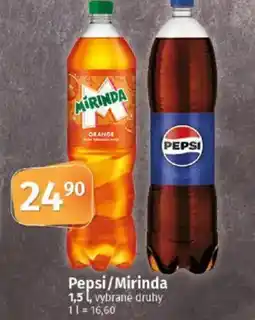 Coop Pepsi/Mirinda nabídka