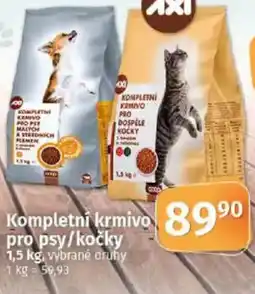 Coop Kompletní krmivo pro psy/kočky nabídka