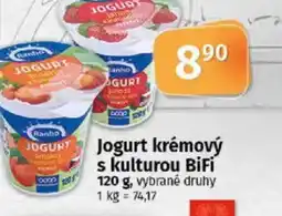 Coop Ranko Jogurt krémový s kulturou BiFi nabídka
