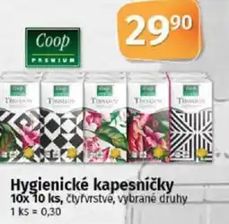 Coop Hygienické kapesníčky nabídka
