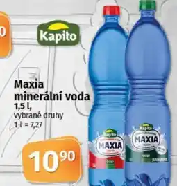 Coop Maxia minerální voda nabídka