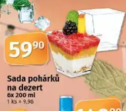 Coop Sada pohárků na dezert nabídka