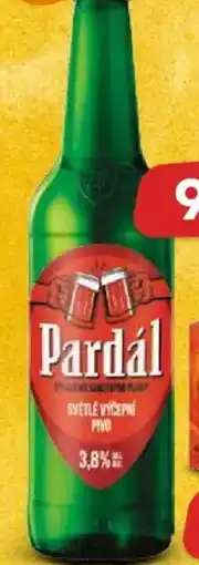 Coop Pardál světlé pivo výčepní nabídka