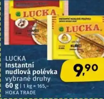 Coop LUCKA Instantní nudlová polévka nabídka