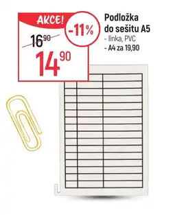Globus Podložka do sešitu A5 nabídka