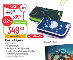 Globus Plný školní penál nabídka