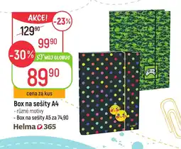Globus Box na sešity A4 nabídka