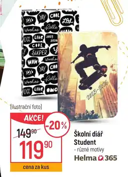 Globus Školní diář Student nabídka
