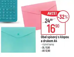 Globus Obal spisový s klopou a drukem A4 nabídka