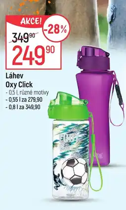 Globus Láhev Oxy Click nabídka
