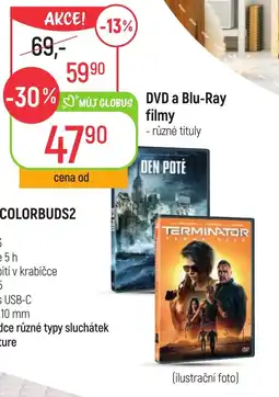 Globus DVD a Blu-Ray filmy nabídka