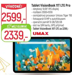 Globus Tablet VisionBook 11T LTE Pro nabídka