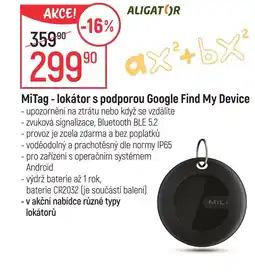 Globus MiTag - lokátor s podporou Google Find My Device nabídka