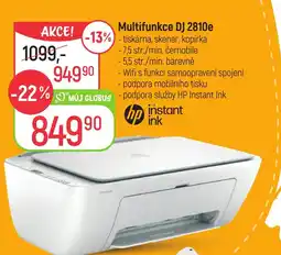 Globus HP Multifunkce DJ 2810e nabídka