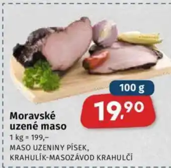 Coop Moravské uzené maso nabídka