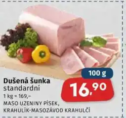 Coop Dušená šunka standardní nabídka