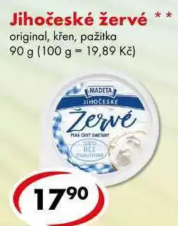 CBA Jihočeské žervé, 90 g nabídka