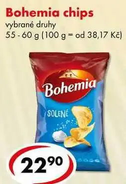 CBA Bohemia chips, 55-60 g nabídka