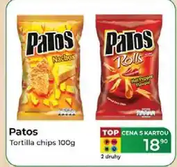 Tamda Foods Patos Tortilla chips 100g nabídka