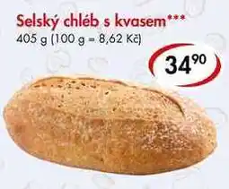 CBA Selský chléb s kvasem, 405 g nabídka