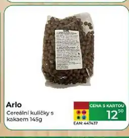 Tamda Foods Arlo Cereální kuličky s kakaem 145g nabídka