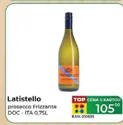 Tamda Foods Latistello prosecco Frizzante DOC-ITA 0,75L nabídka