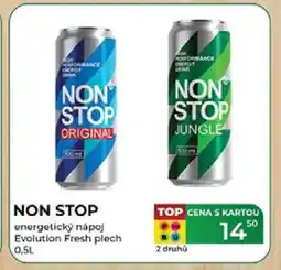 Tamda Foods NON STOP energetický nápoj Evolution Fresh plech 0,5L nabídka
