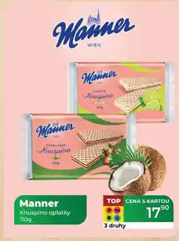 Tamda Foods Manner Knuspino oplatky 110g nabídka