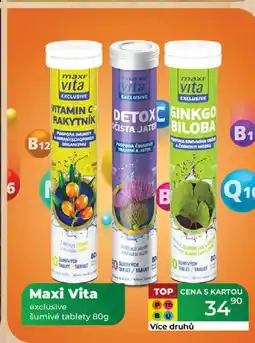 Tamda Foods Maxi Vita exclusive šumivé tablety 80g nabídka