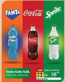 Tamda Foods Coca Cola 0,5L Fanta 0,5L, Sprite 0,5L nabídka