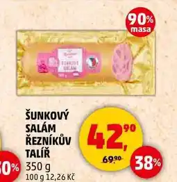 Penny Market ŠUNKOVÝ SALÁM ŘEZNÍKŮV TALÍŘ, 350 g nabídka