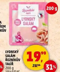 Penny Market LYONSKÝ SALÁM ŘEZNÍKŮV TALÍŘ, 200 g nabídka