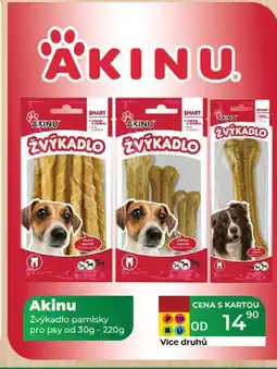 Tamda Foods Akinu Žvýkadlo pamlsky pro psy od 30g - 220g nabídka