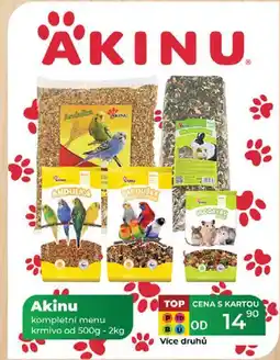 Tamda Foods Akinu kompletní menu krmivo od 500g - 2kg nabídka