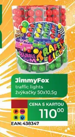 Tamda Foods JimmyFox traffic lights žvýkačky 50x10,5g nabídka