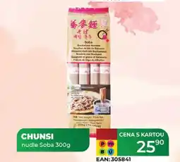 Tamda Foods CHUNSI nudle Soba 300g nabídka