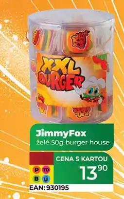 Tamda Foods JimmyFox želé 50g burger house nabídka
