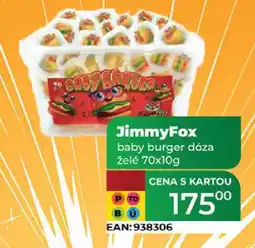Tamda Foods JimmyFox baby burger dóza želé 70x10g nabídka
