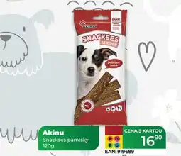 Tamda Foods Akinu Snackses pamlsky 120g nabídka