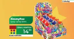 Tamda Foods JimmyFox spray candy 60ml nabídka