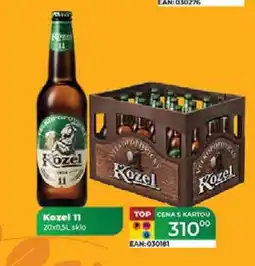 Tamda Foods Kozel 11 20×0.5L sklo nabídka