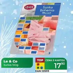 Tamda Foods Le & Co šunka 100g nabídka