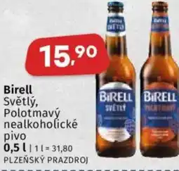 Coop Birell Světlý, Polotmavý nealkoholické pivo nabídka