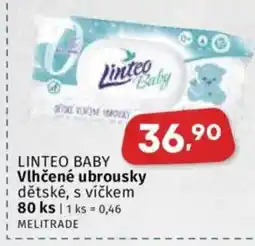 Coop LINTEO BABY Vlhčené ubrousky dětské, s víčkem nabídka