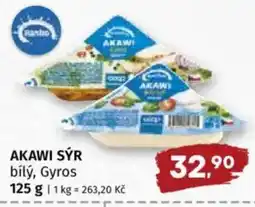 Coop Ranko Akawi sýr bílý, Gyros nabídka