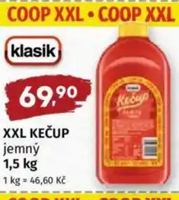 Coop XXL KEČUP jemný nabídka