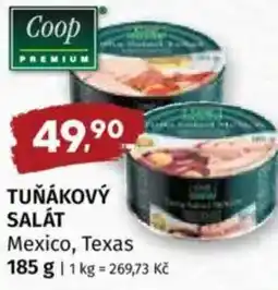 Coop Tuňákový salát Mexico, Texas nabídka