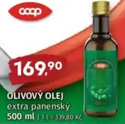 Coop Olivový olej extra panenský nabídka