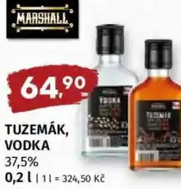 Coop Tuzemák, vodka 37,5% nabídka